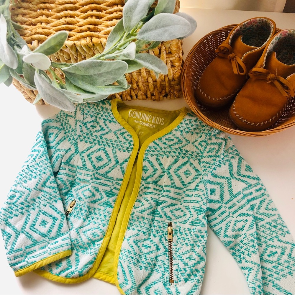 2 for $15. OshKosh Toddler girl’s Boho cardigan